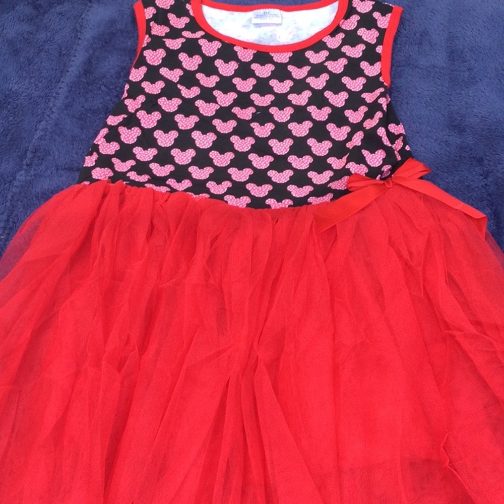 New Disney dress with red tulle